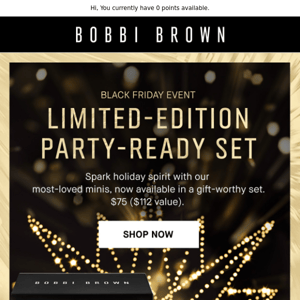 Black Friday Event: Shop our Party-Ready Set