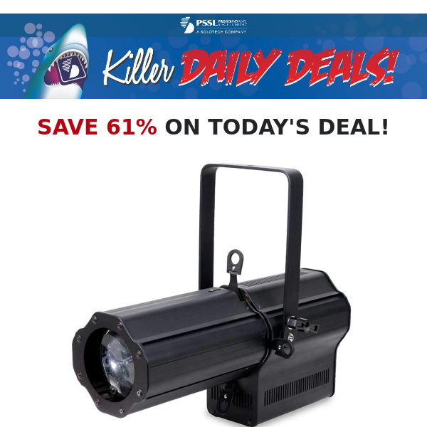 Thursday's Killer Daily Deal!