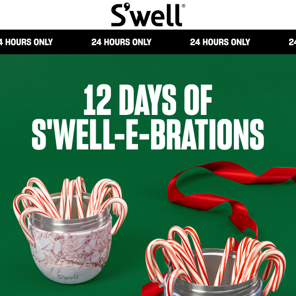 12 Days Of S'well-e-brations: 30% Off S'well Eats