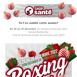 T'es-tu oublié cette année? 🎁