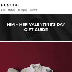 Valentine's Day Gift Guide: Him + Her