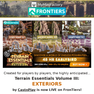 Limited savings on Terrain Essentials Volume III: Exteriors! ⏰