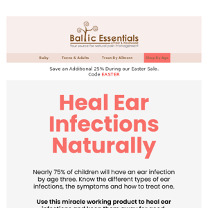 A Better Way To Treat Ear Infections