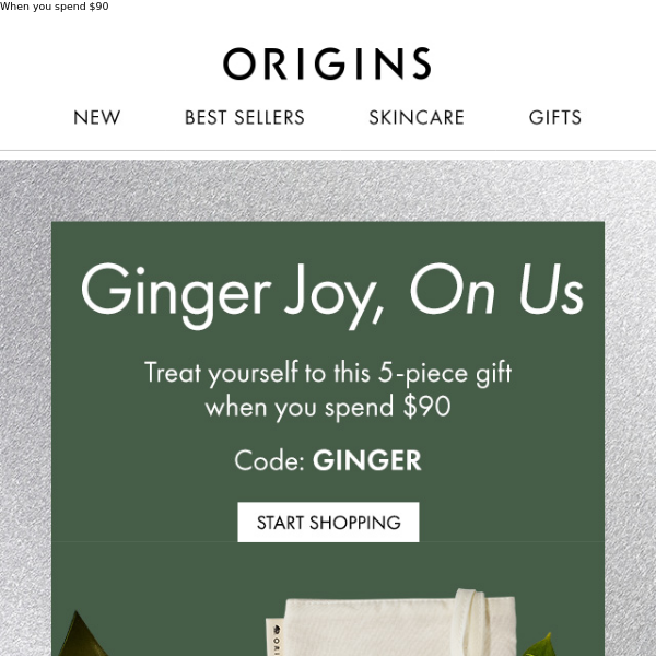 Oh What Fun! FREE 5pc Ginger Body Gift