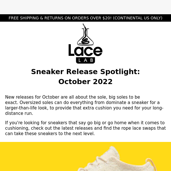 Sneaker Release Spotlight: October 👻 👟