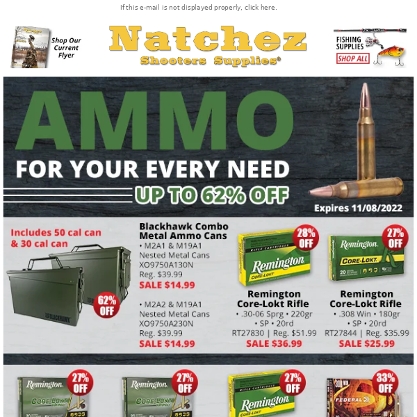 Ammo  For Your Every Need!