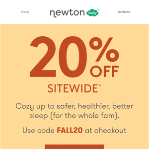 😴 Safe, healthy & cozy sleep on sale NOW 😴