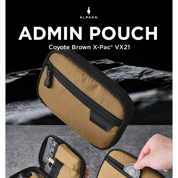 Just in: New Admin Pouch Color