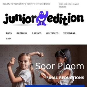 ⚡  40% off Soor Ploom SS22 - final reductions now on