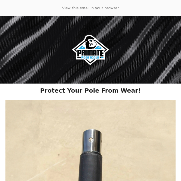 Pole Showing Wear? Get Protection! 🦺