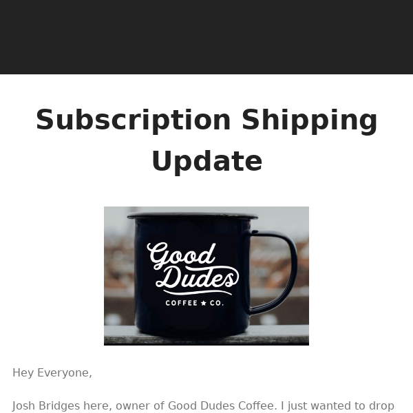 GDC SHIPPING UPDATE!