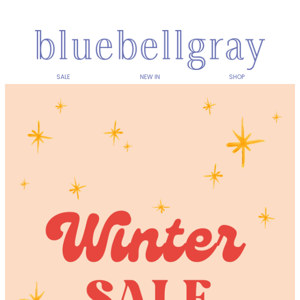 30% Off Everything In Our Winter Sale