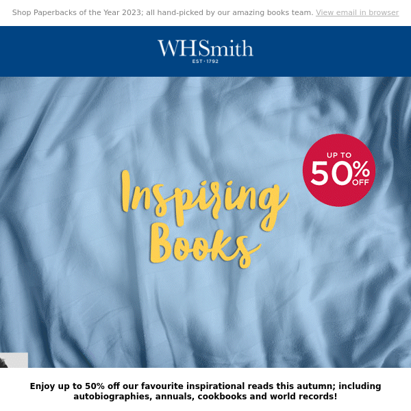 50% off Inspirational Reads!