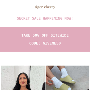 SECRET SALE CODE!!