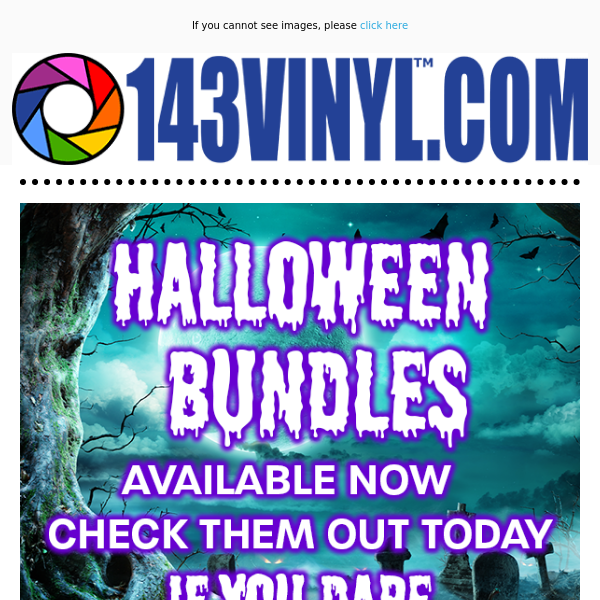 Halloween Bundles are BACK! 👻