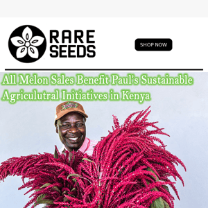 Help support sustainable agriculture in Kenya 🌍