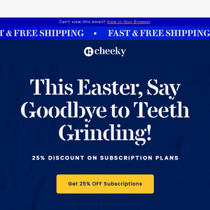🐣 Crack Open the Secret to Bruxism Relief This Easter