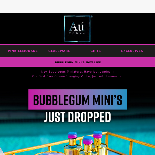 Bubblegum Minis Have Landed 🍭