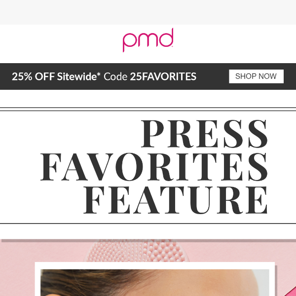 🌹25% OFF The Vogue Favorite: PMD Clean Pro RQ