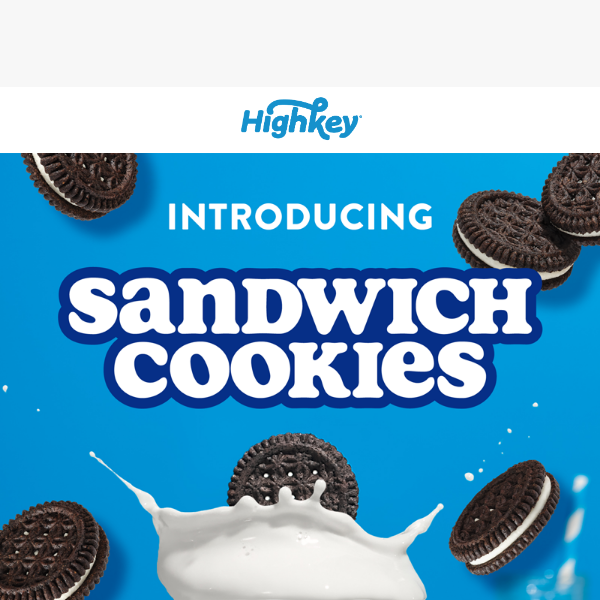 [NEW!] Sandwich Cookies are Now Available! 🥛