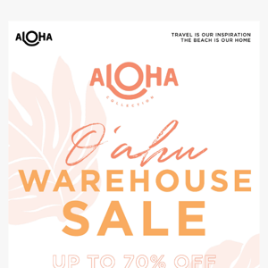 Oʻahu Warehouse Sale Coming Soon! 🌴