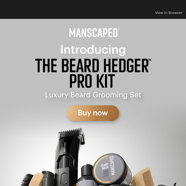 Meet The Beard Hedger™ Pro Kit