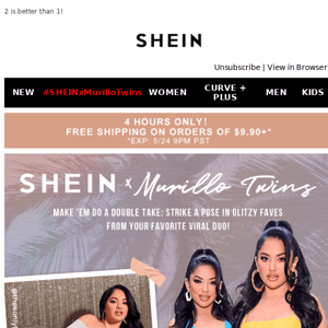 SHEIN x Murillo Twins