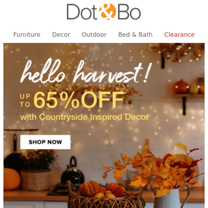 Fall savings have arrived!