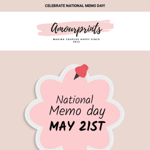 Happy National Memo Day! 😚