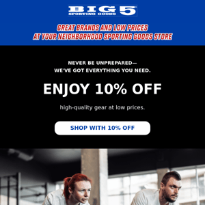 GET 10% OFF