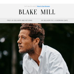 Unveil Your Autumn Style with Blake Mill's New Arrivals 🍂👔