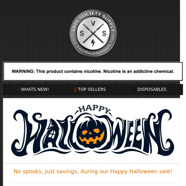 Happy Halloween! Save up to $40 now!