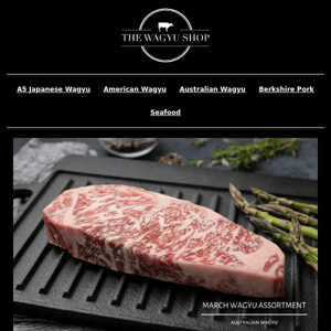 March Wagyu Assortment