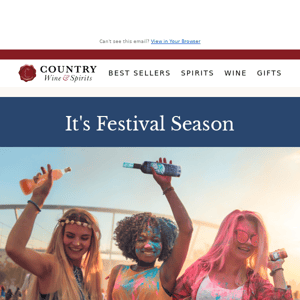 Stock Up on Spring Spirits for Festival Season