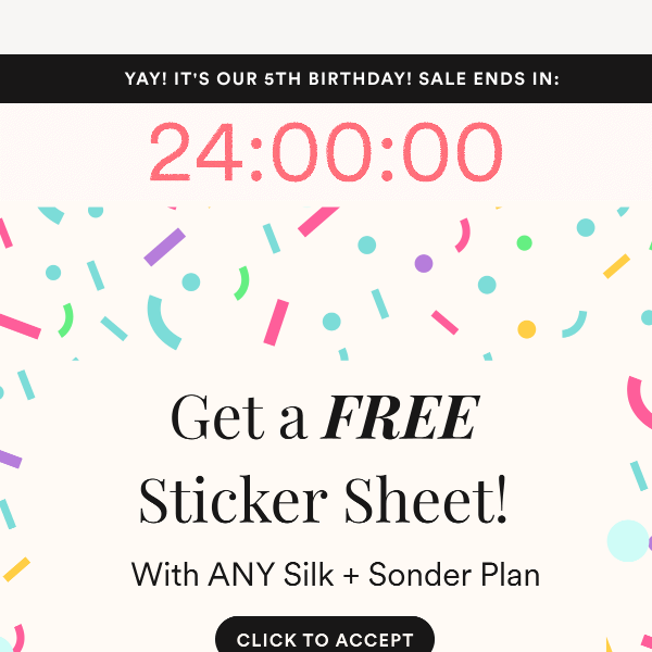 Happy Birthday to Us! Get Your FREE Gift Now 🎁