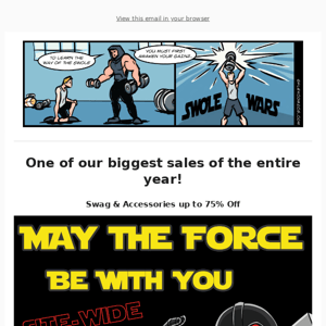 May the 4th Be With You - Galactic Sale!!