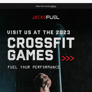 See Us At The Crossfit Games 💪