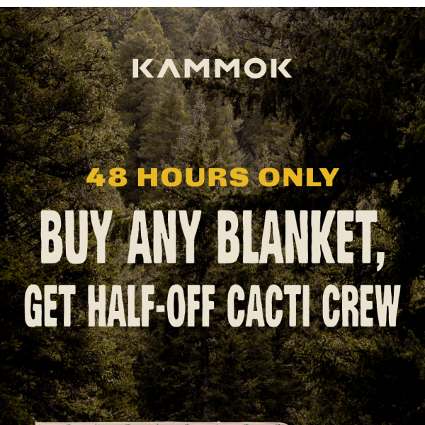 🎁 48 Hours Only! Get Half-Off Cacti Crew