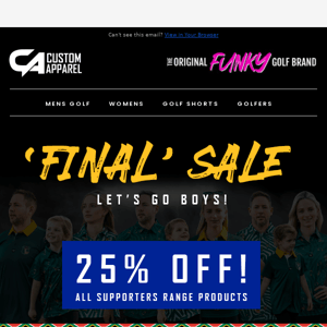 'FINAL' Sale!  🇿🇦 🚀 🔥