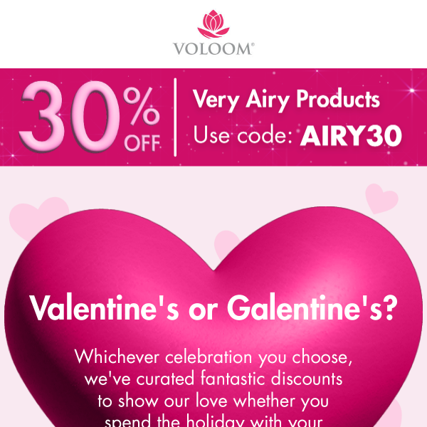 Celebrate Love, Whether Valentine's or Galentine's!