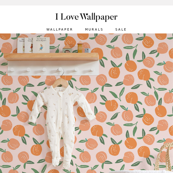 NEW: Bold and playful children’s wallpaper 🌺