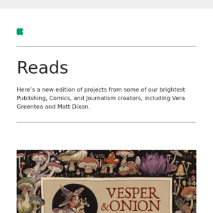 New in Publishing: Vesper & Onion: A Forager's Story
