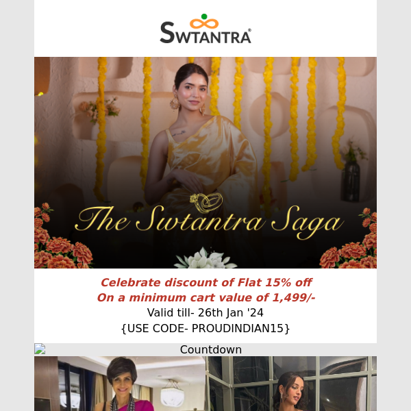 Hi Swtantra , Discover the magic of love with Swtantra's Wedding Collection!