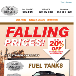 Our Fall Sale Continues! Save up to 20%