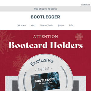 Bootcard Exclusive coming soon! Sign up before it's too late!