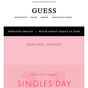 SINGLES DAY >> Votre -11 % ne durera pas éternellement