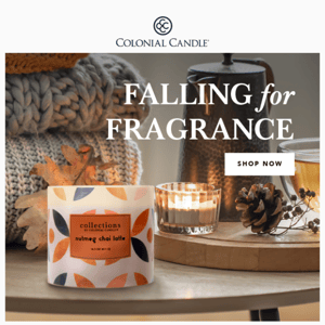 Falling for fall scents! ❤