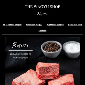 Reserve | American Wagyu Short Ribs