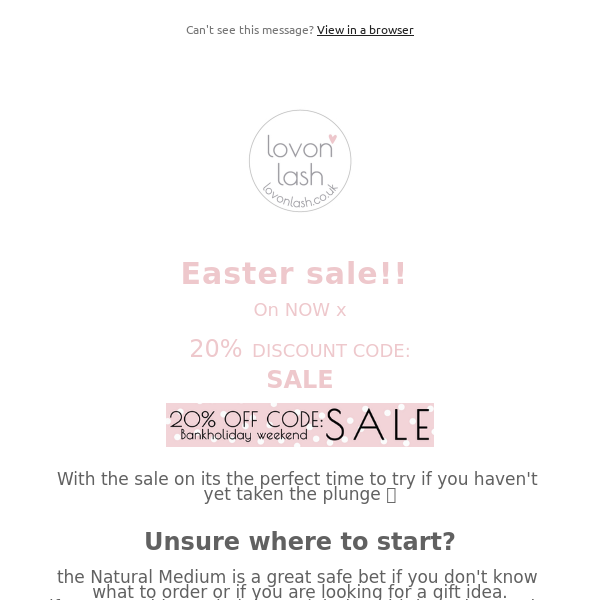 Don't miss the sale x