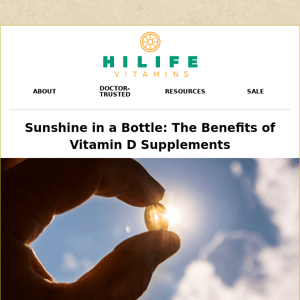 Boost Your Health with Vitamin D Supplements